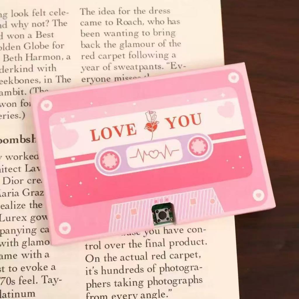 1Pcs Recording Voice Music Card Aniversary Birthday Gift Boyfriend Girlfriend Gift For Boyfriend