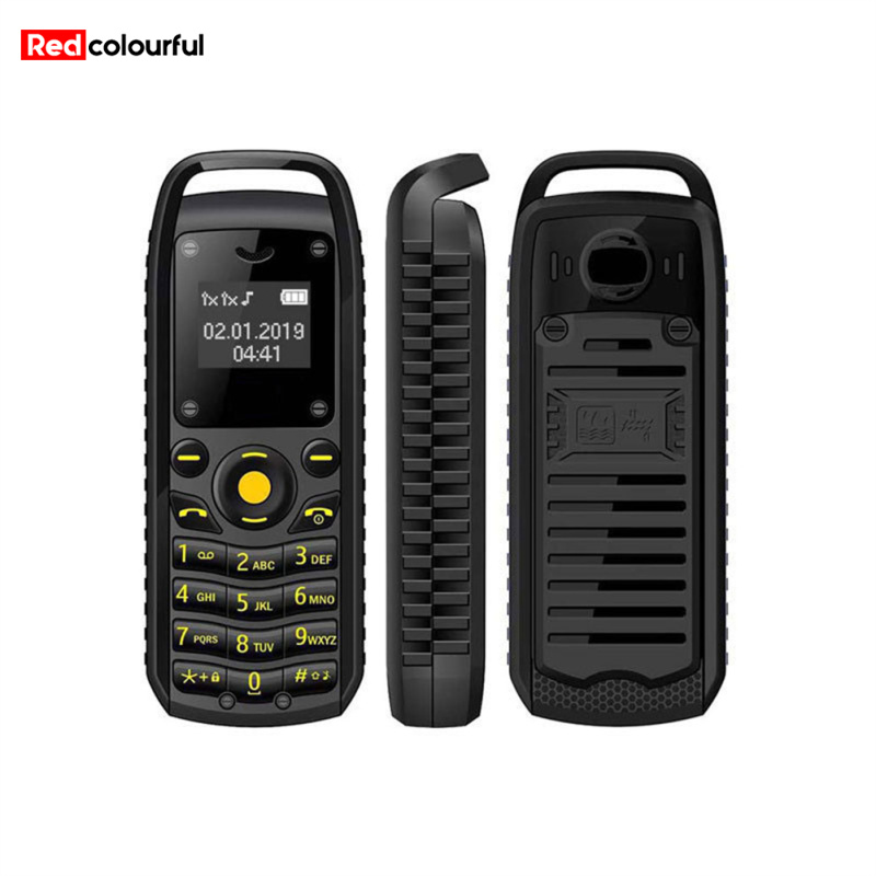 Redcolourful BM25 Cell Phone Mini Easy Using Mobile Phone 0.66 Inch Screen 380mAh Battery Supporting Dual SIM Card Mobile Phone Dialer ราคา 380 บาท*ส่งฟรี