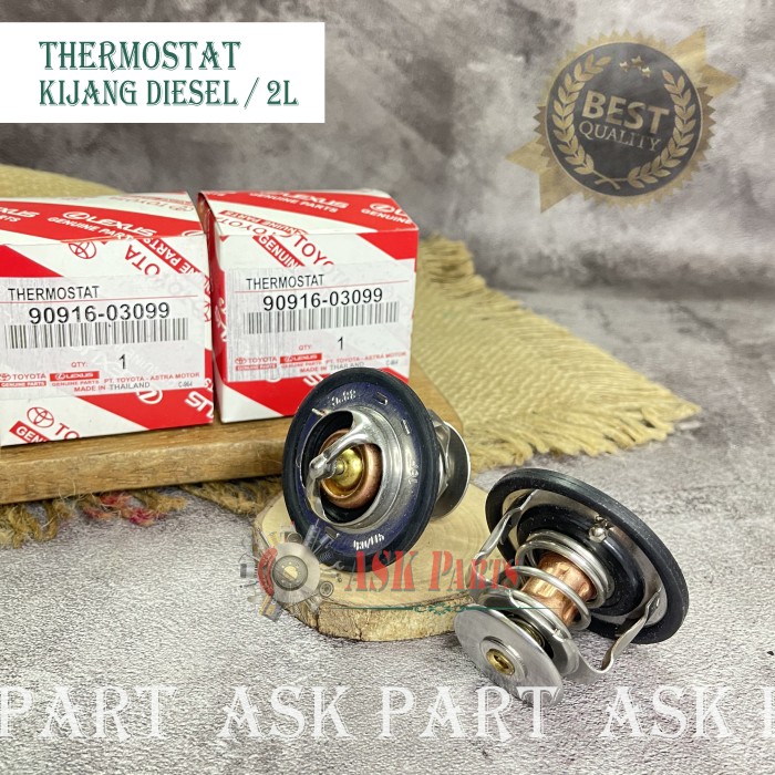 Termostat / Thermostat Kijang Kapsul 7K Diesel 2L | Toyota Original Harga 71,500 rupiah*Gratis Ongkir