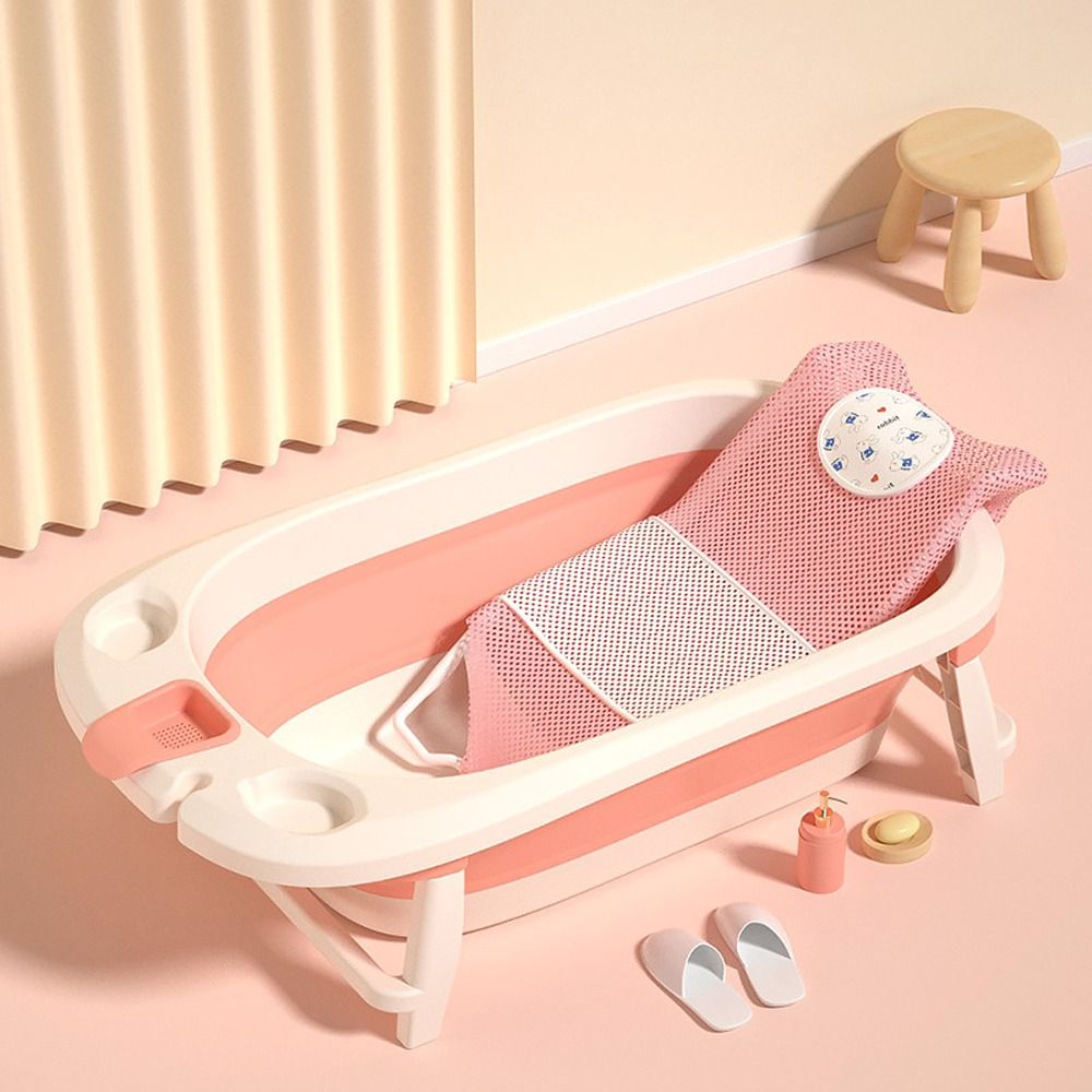 Weish PP bé tắm đệm hồ quang móc thiết kế sản phẩm chăm sóc em bé sơ sinh