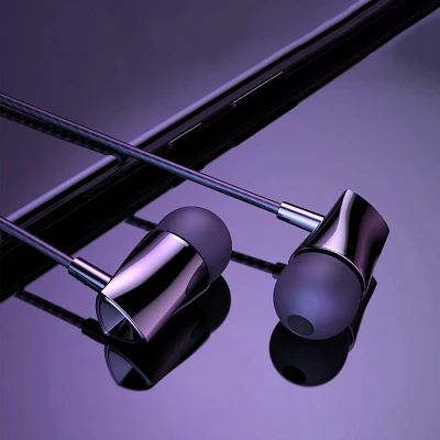 In-Ear Headphones For Xiaomi Earphone For Phone Stereo Bass Headset Metal Wired Earphone HiFi Headphones Mic for Samsung