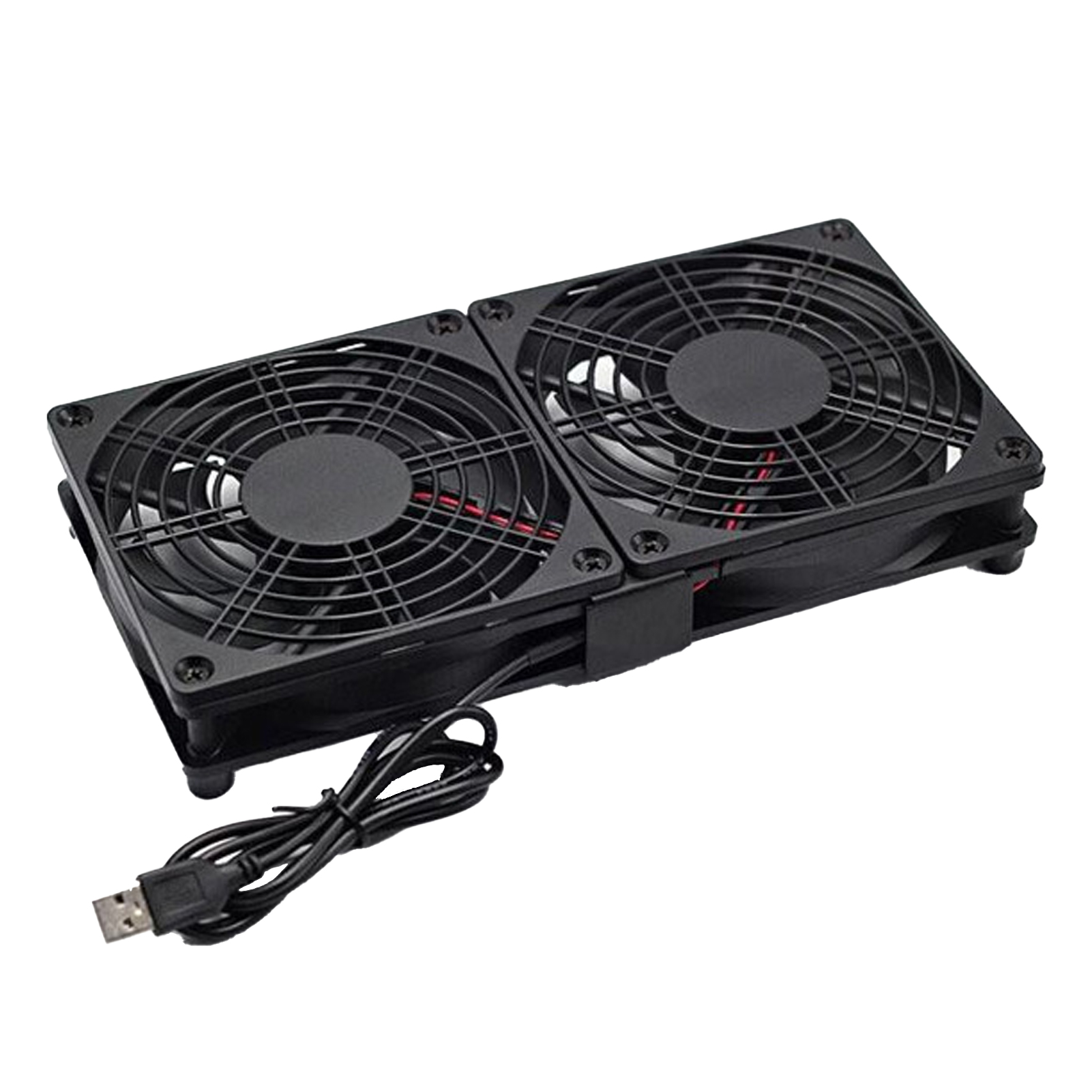 Tiếng ồn thấp quạt tản nhiệt Quạt vỏ làm mát tốc độ cao 12cm quạt tản nhiệt dùng nguồn USB cho khung máy chủ máy tính và giải pháp làm mát hiệu quả Bộ chuyển đổi tín hiệu