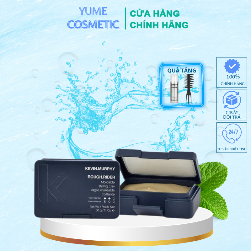 Sáp Vuốt Tóc Nam Kevin Murphy Rough Rider Travel Size 100g Chính Hãng [Tặng kèm Gôm + Lược]