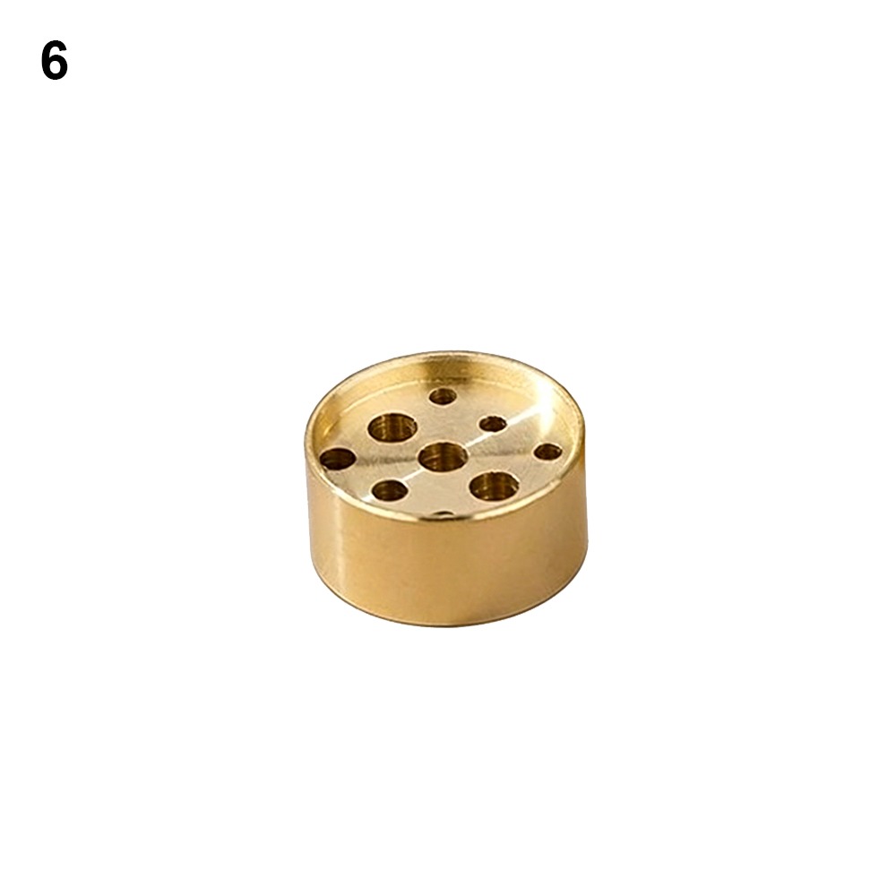 JASPERZ Stand Base 9 Hole Incense Holder Incense Tray Burner Stand Round Incense Burner Home Fragrance Incense Stick Plate