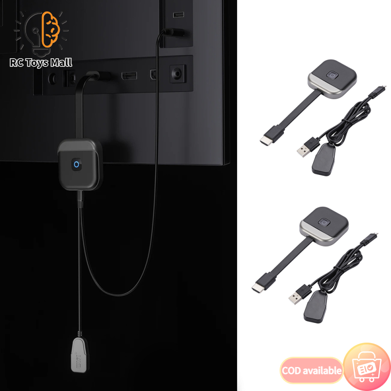 2.4G Wireless WiFi Display TV Dongle Adapter For TV Screen Projector 4K 1080P TV Dongle Compatible For IOS Android ราคา 393 บาท*ส่งฟรี