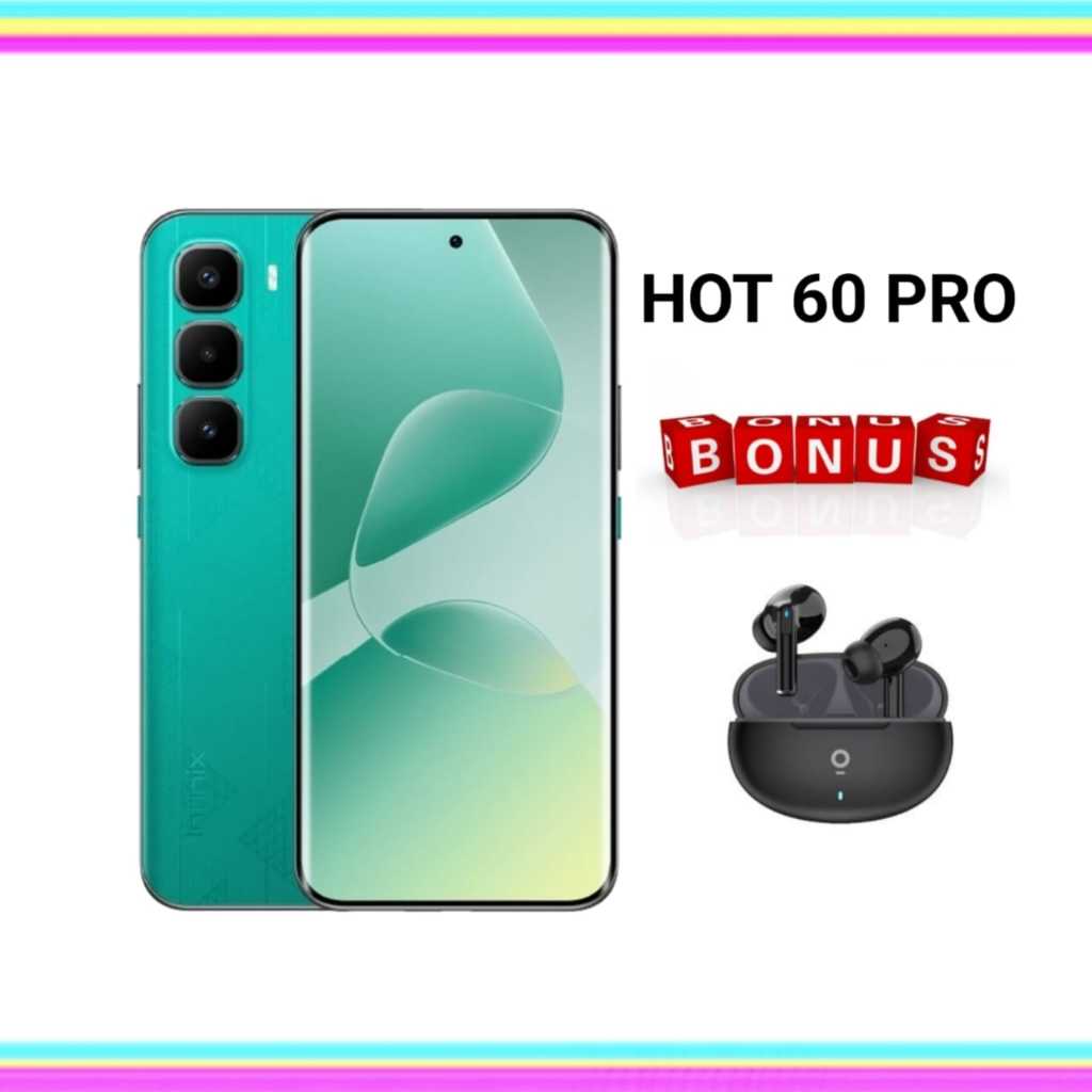 INFINIX HOT 60 PRO 8/256 NEW GARANSI RESMI Harga  2,289,000 Ringgit*Penghantaran Percuma