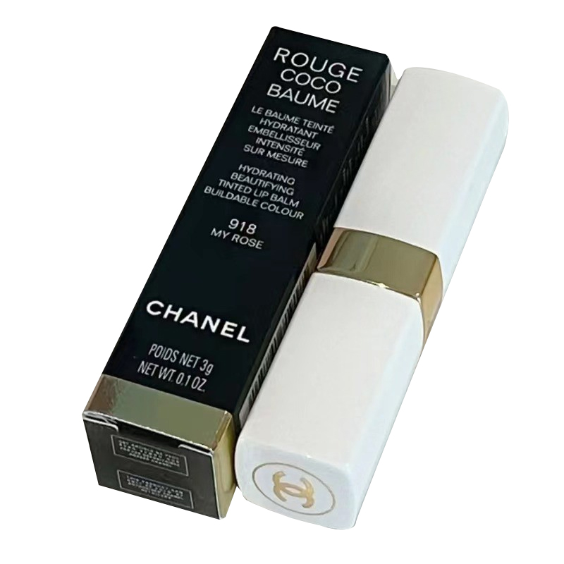 Chanel Rouge Coco Baume 918 My Rose #918myrose #chanelbaume #chanellip