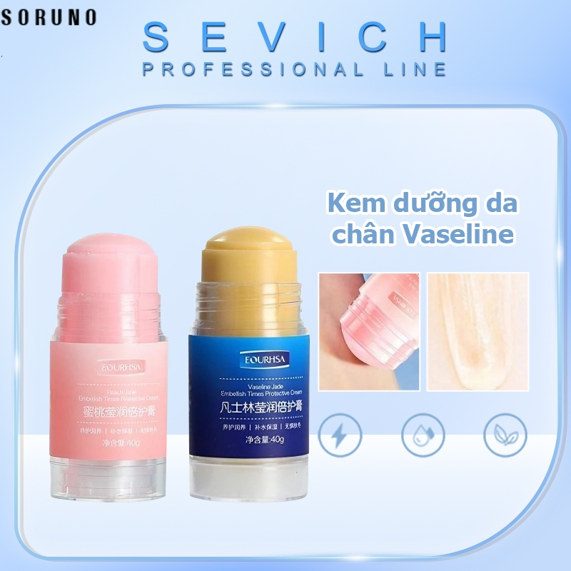 Kem Dưỡng Ẩm Làm Trắng Da Tay Gót Sevich Vaseline 40g Kem Chăm Sóc Da Cho Cơ Thể Tay Chân Miễn Phí Vận Chuyển Hàng Mới Khuyến Mãi Bảo Hành Chính Hãng Sản Phẩm Chất Lượng Cao Giúp Da Mềm Mại Mịn Màng Tăng Cường Độ Ẩm Cho Da Chân Tay