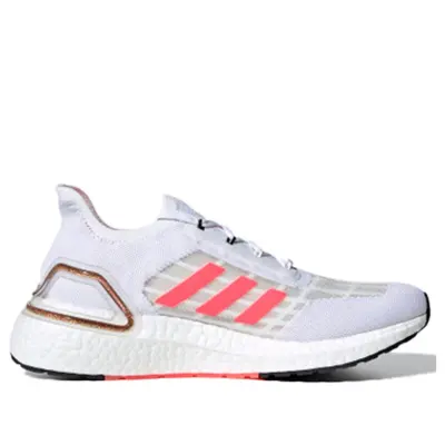 Adidas Ultraboost Summer.Rdy - Women Running Shoes (White/Pink) FW9773