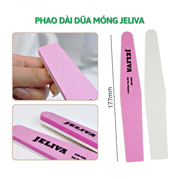 01 Phao dũa móng Jeliva - làm móng học nail