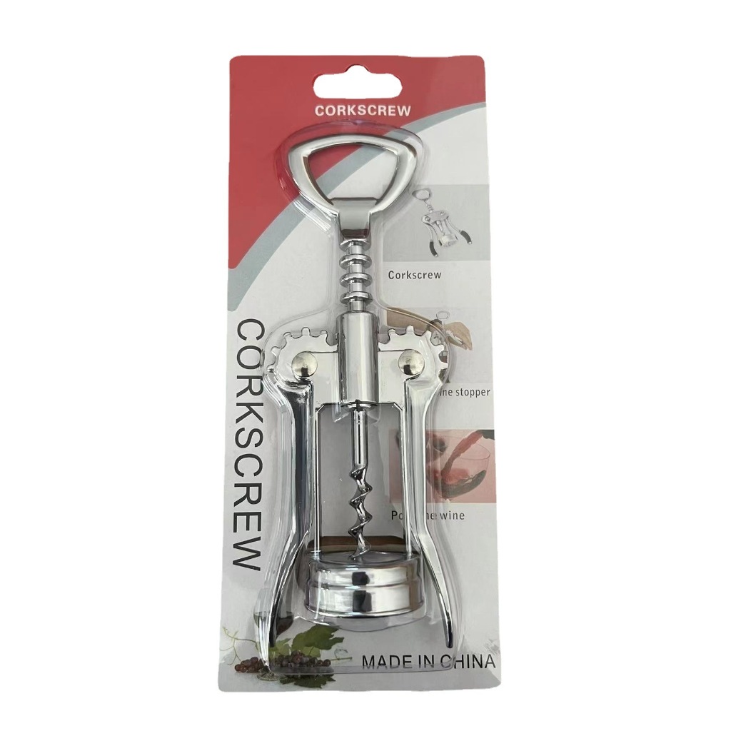Dụng cụ mở lắp chai rượu vang bằng inox chống han gỉ cao cấp