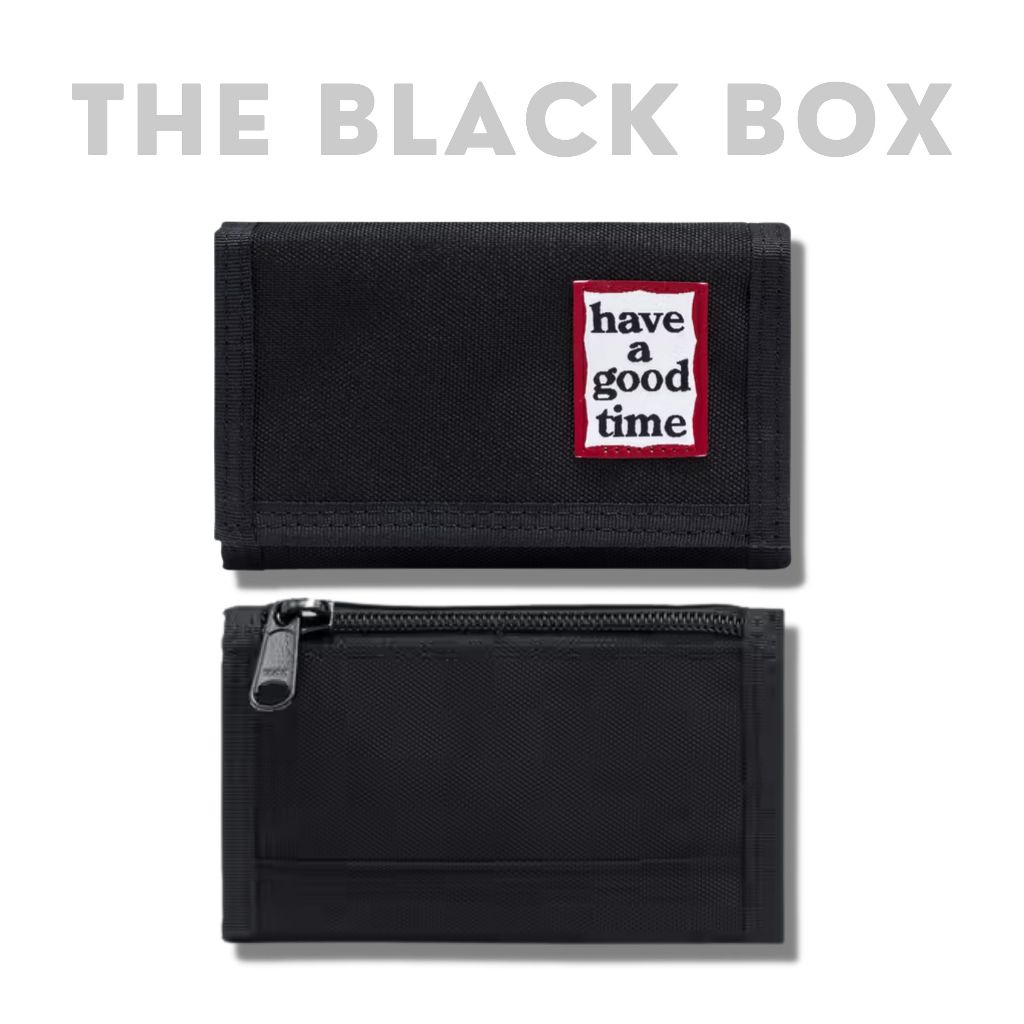 Ví Vải Nam Nữ Gập 3 HAVE A GOOD TIME, Bóp Unisex Phong Cách Trẻ Trυng, Nhỏ Gọn Tiện Dụng GenZ 2023