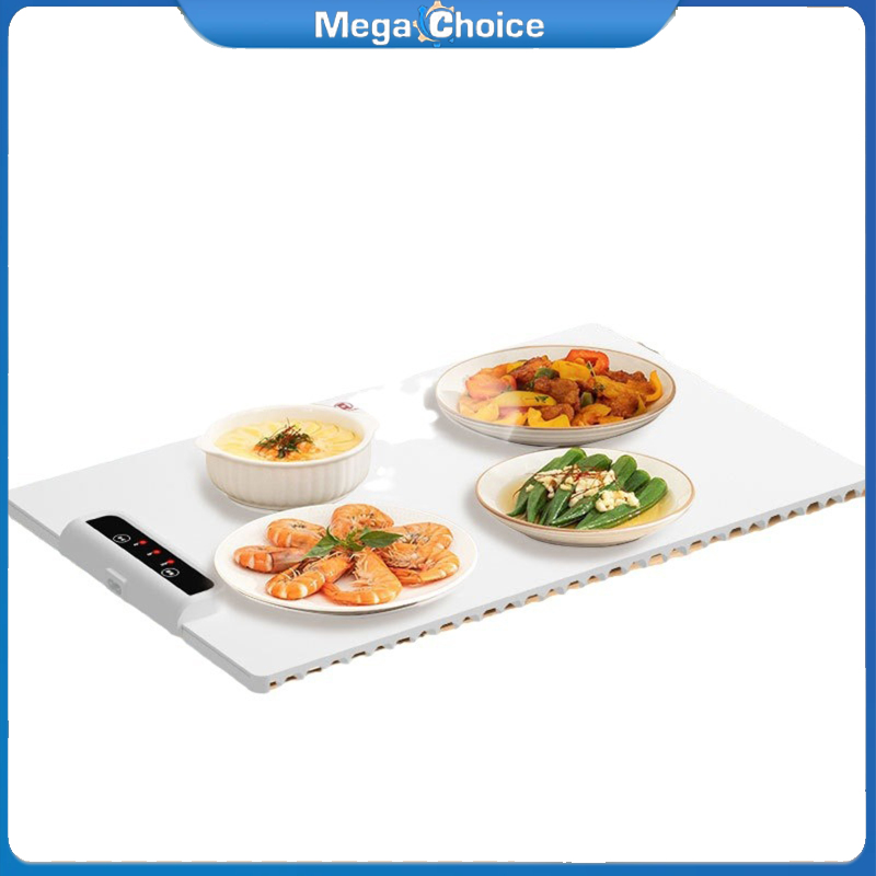 MegaChoice【Fast Delivery】Electric Warming Tray With Adjustable Temperature Foldable Fast Heating Electric Warming Hot Plate For Buffets Family Gatherings ราคา 1,164 บาท*ส่งฟรี