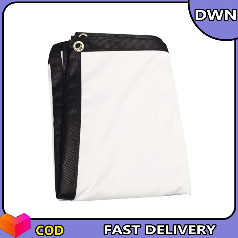 2024New!!Mobile Portable Projector Screen 60-150 Inch High-density 4k Hd Simple Video Projector Curtain For Home Outdoor ราคา 114 บาท*ส่งฟรี