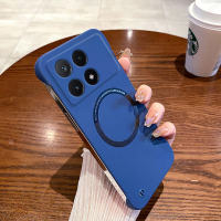 ROAZIC Frameless Phone Case For POCO X6 Pro 5G/Redmi K70E Colourful Ultra-thin Hard PC Back Cover Matte Skin Friendly Camera Cover Protection Casing