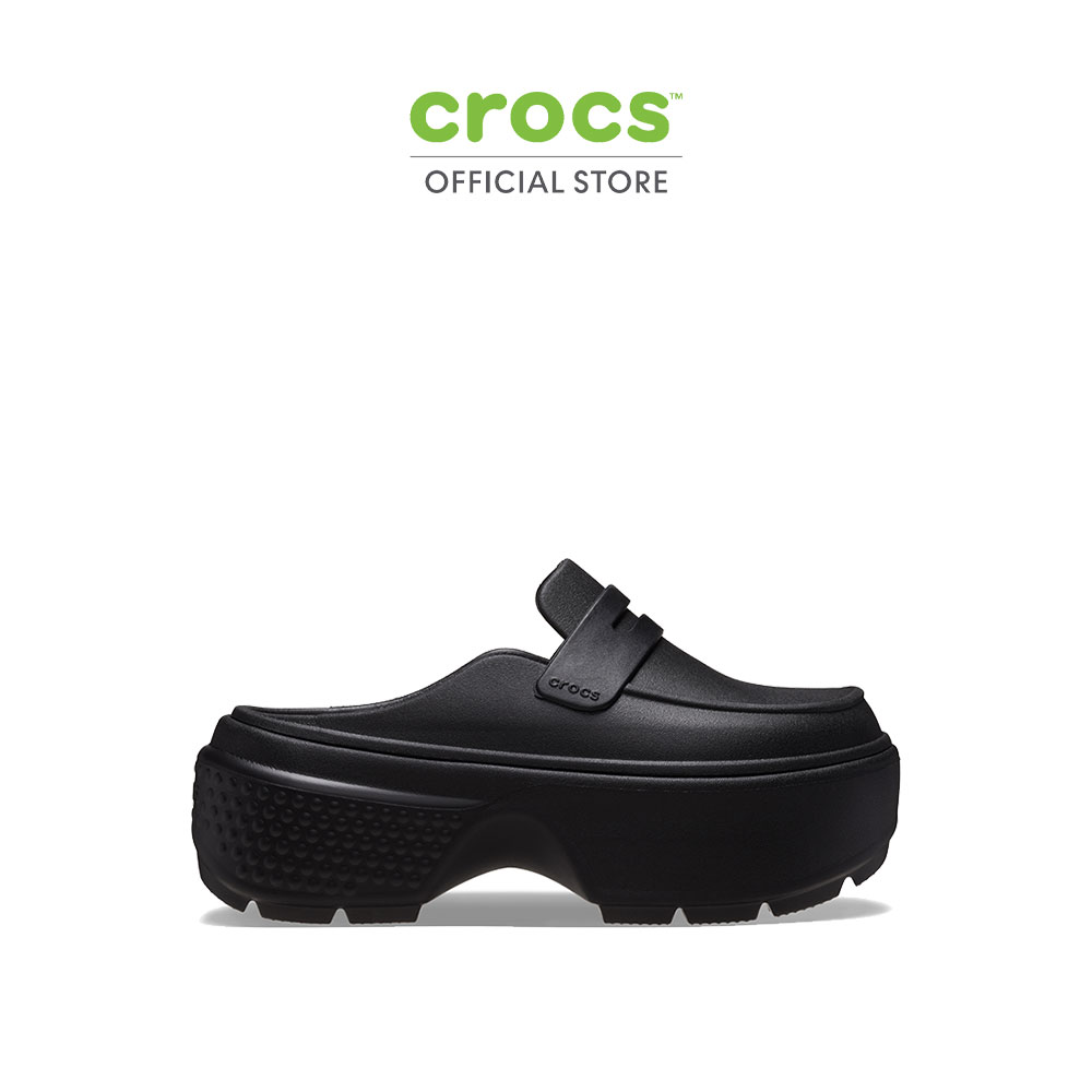 Crocs Adult Casual Shoes Stomp Loafer Clog Model 209937060 - Black/Black ราคา 790 บาท*ส่งฟรี