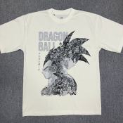 Goku Vegeta 100% cotton T-Shirt, Black Or White, Black And White Version From Turned Ni Brand