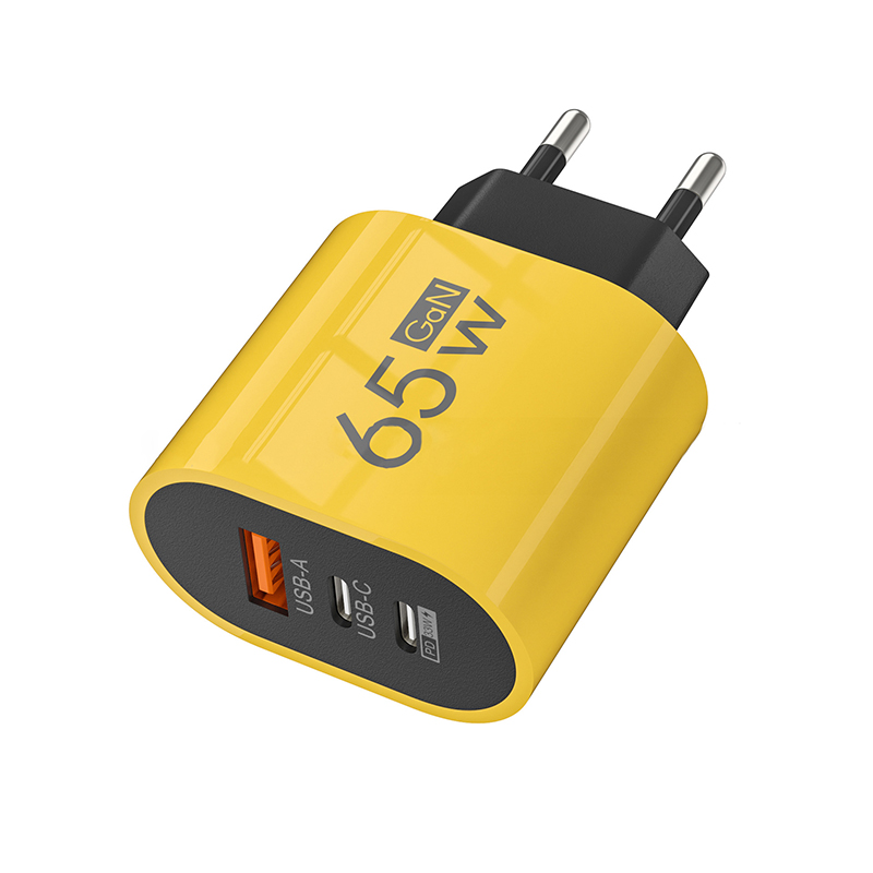 👉Hot Sale PlayfulPlace 65W GaN Charger PD Fast Charge Type C USB Charger Phone Adapter For IPhone 15