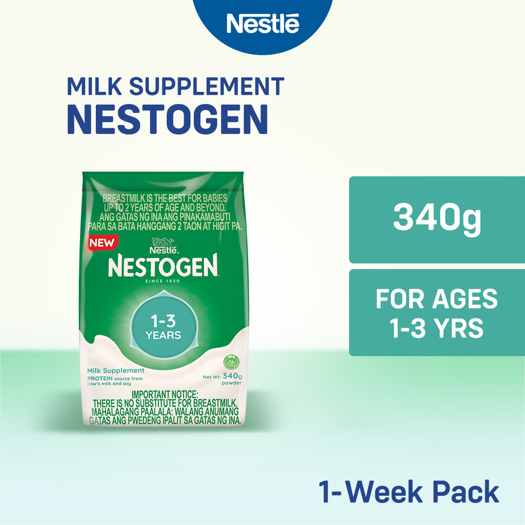 NESTOGEN Stage Three Milk Supplement Powder for Children 1-3 Years Old 340g