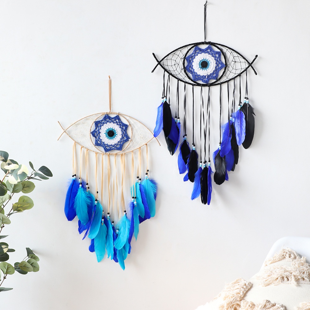 Trang trí tường mặt dây chuyền trang trí phòng ngủ đồ trang trí treo thủ công thẩm mỹ cuộc sống hiện đại móc treo tường phong cách boho