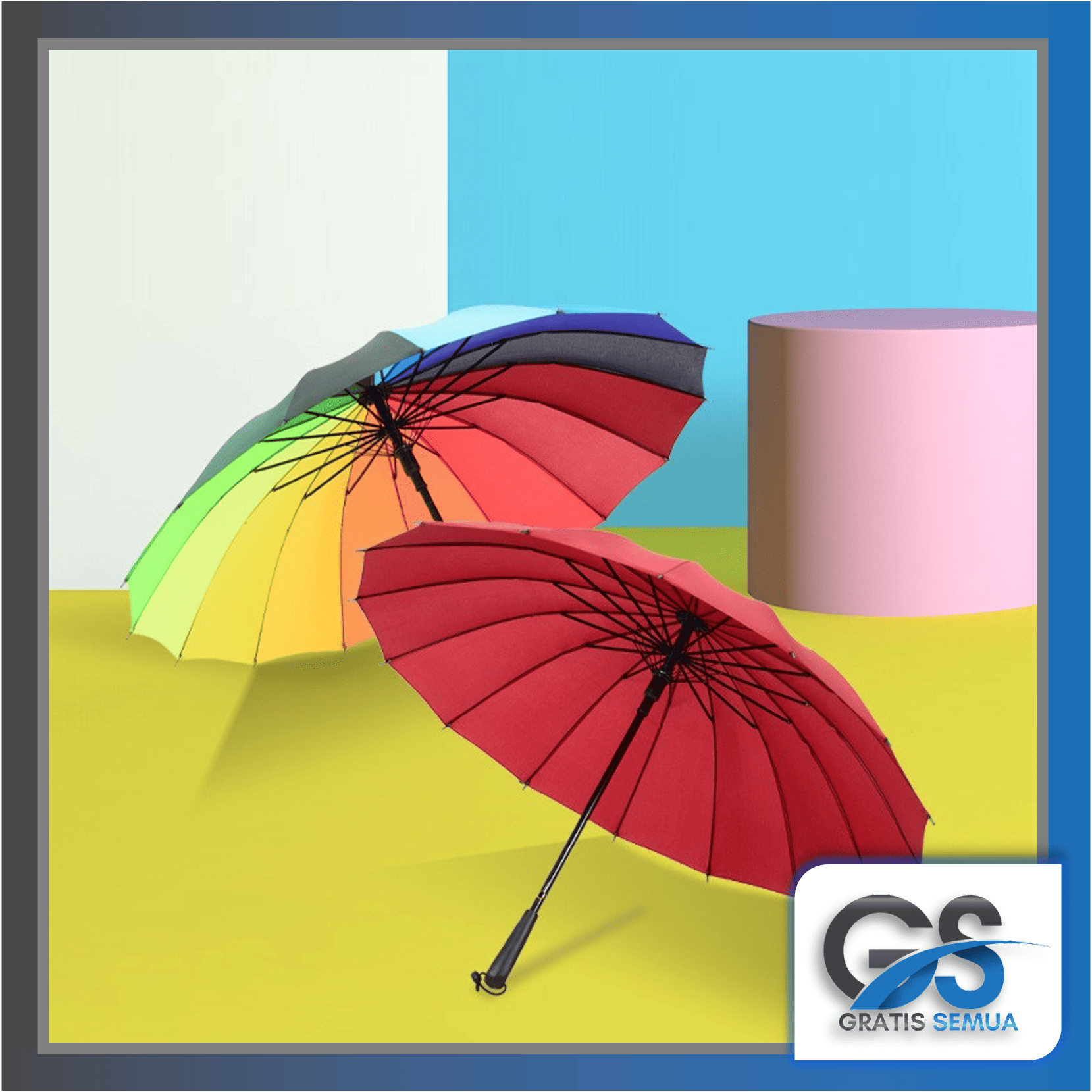 All free-thick & durable premium long umbrella/strong and durable long umbrella Giá 38,990 Đồng*Miễn phí vận chuyển