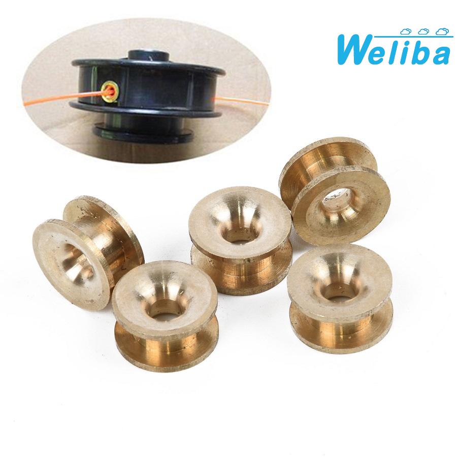 【Weliba】 Gold Color Brass Trimmer Head Eyelets for Universal Brush Cutter Long lasting [New Home Products Hot Sale] ราคา 78 บาท*ส่งฟรี