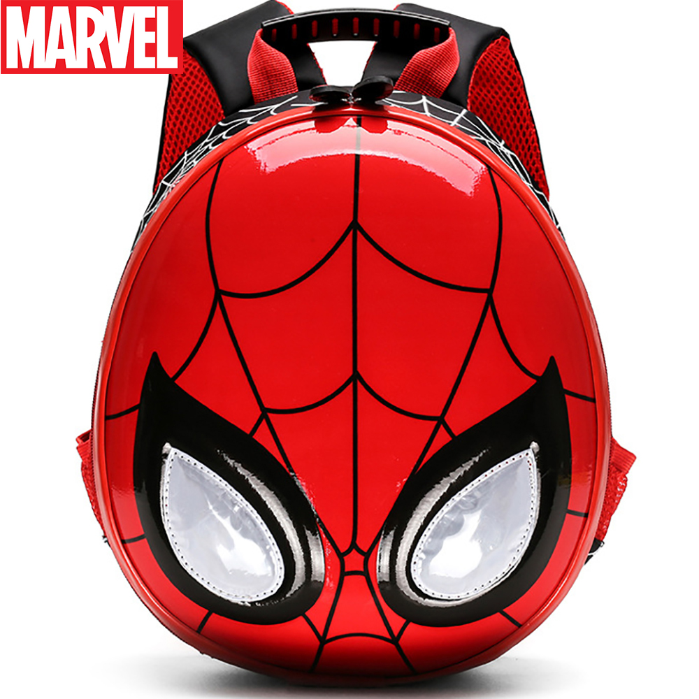 Marvel Brand Backpack For Kids New Cute Cartoon Boys Girls Spiderman
