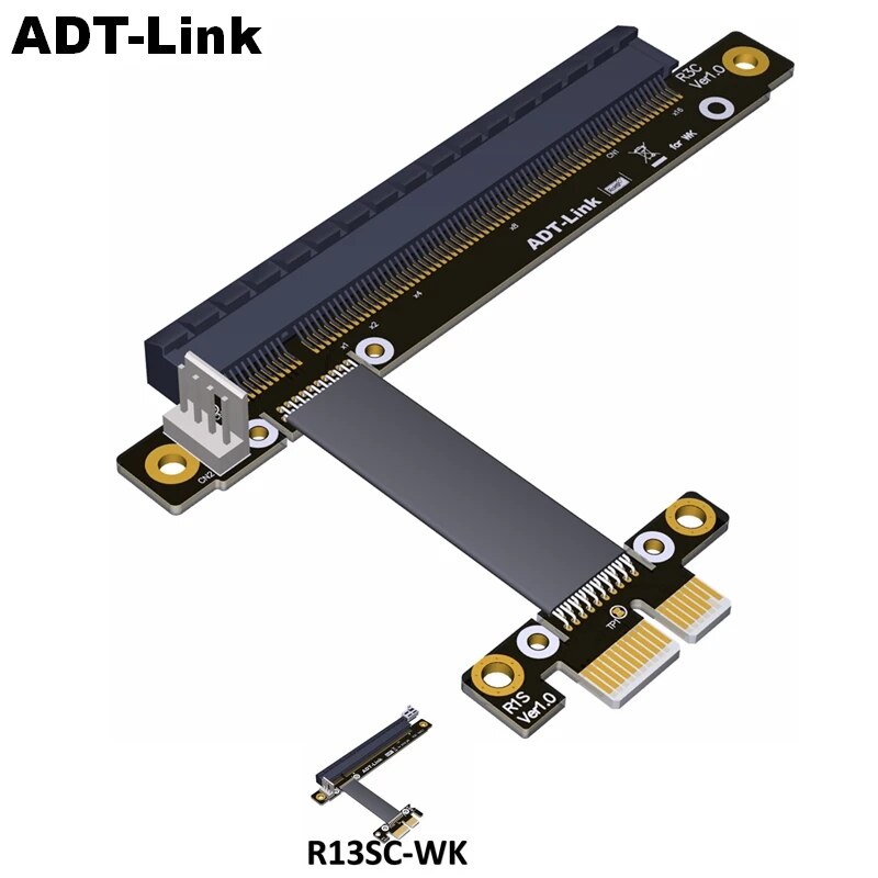 【Customizable】 Pcie Pci Express 1x 16x Gen 3.0 Pcie X1 X16 Extender Adapter For Btc Mining Gpu Pcie Extension