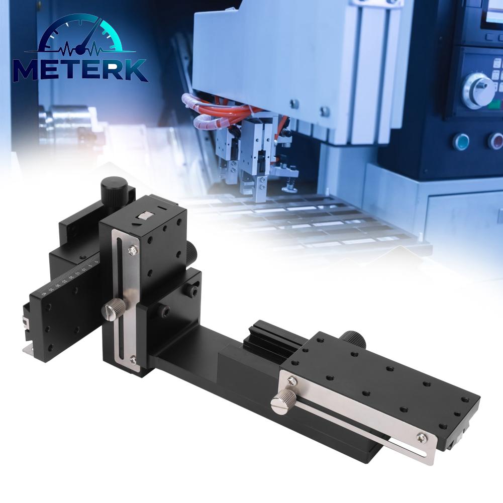 Meterk Giai đoạn dịch thuật Chịu tải 98N Nền tảng cắt tỉa hợp kim nhôm có độ chính xác cao Hành trình 40mm cho thiết bị Giá 4,814,000 Đồng*Miễn phí vận chuyển