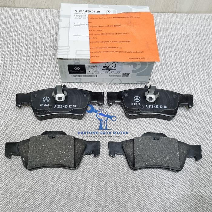 KAMPAS REM BAGIAN BELAKANG W221 S300 S350 S500 BRAKE PAD -nanas shop9 Harga 1,505,000 rupiah*Gratis Ongkir