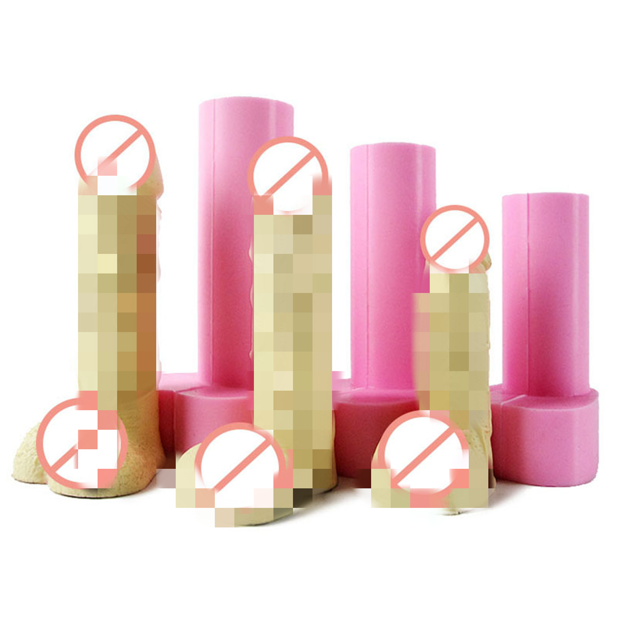 【Hot ticket】 Men Silicone Mold Soap 3d Adults Mould Form For Cake Decoration Chocolate Resin Gypsum Candle Large Male Organ