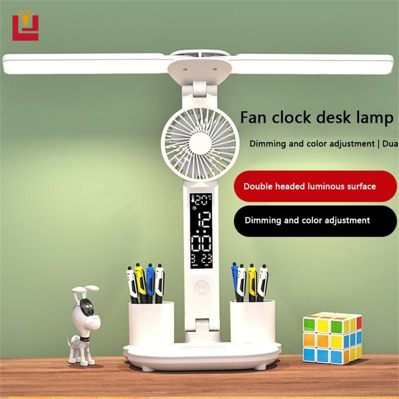 Table lamp study light dormitory eye protection lamp charging table light