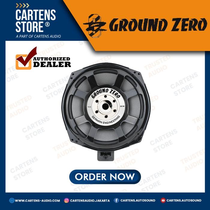 PROMO SUBWOOFER GROUND ZERO GZCS 200BMW-SW4 BY CARTENS-STORE.COM - LIONEL STORE Harga 15,420,000 rupiah*Gratis Ongkir