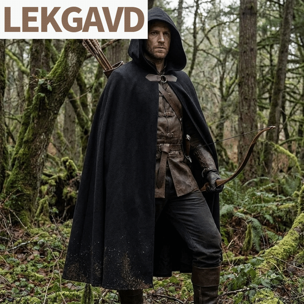 LEKGAVD แฟนตาซี เสื้อคลุมยุคกลาง สไตล์ดาร์ก เสื้อคลุมมีฮู้ด เสื้อคลุมฮาโลวีน อเนกประสงค์ เรโทร เสื้อคลุมมีฮู้ดสไตล์กอธิค ผู้ใหญ่ ราคา 607 บาท*ส่งฟรี