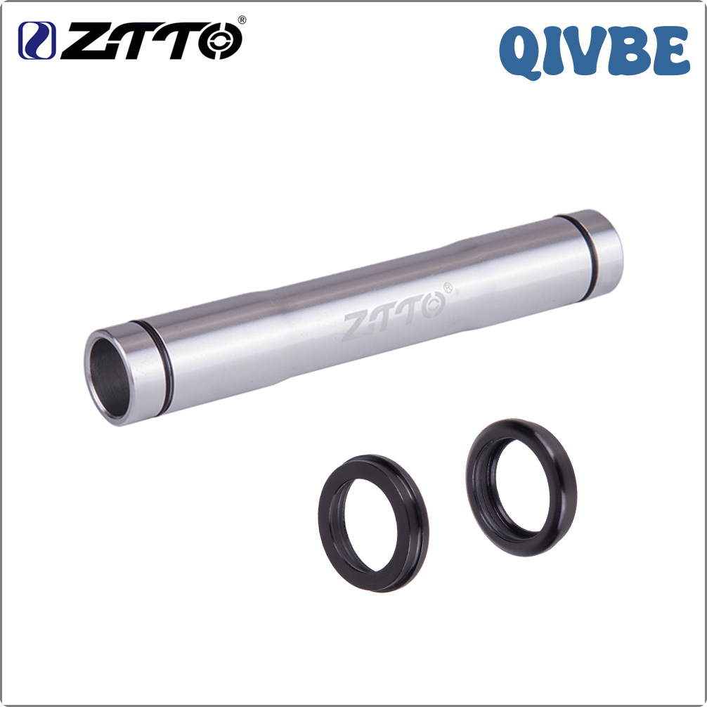QIVBE ZTTO MTB Bicycle Front Wheel Axle Adapter Thru Axle 15MM Adapter 12MM Quick Release Skewers Bicycle QR For Mountain Bike M2 hub BIHEG