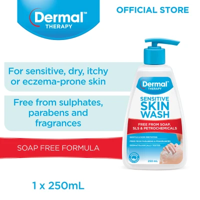Dermal Therapy Sensitive Skin Wash 250ml