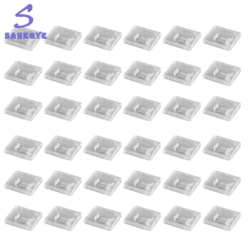 greatbuy666-Dustproof Protector Transparent Clear USB Flash Drive Boxes 50pcs Storage Case for Memory Sticks USB Sticks Packaging ราคา 2,764 บาท*ส่งฟรี