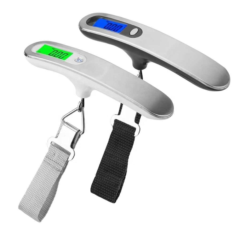 Acklight LCD xách tay điện tử kỹ thuật số 50kg Cân hành lý cầm tay Cân trọng lượng hành lý