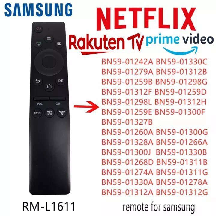 Điều Khiển Từ Xa Cho Màn Hình lcd Thông Minh samsung 4k hdtv ua55 / 65 / 65 / 75 / 82nu8000