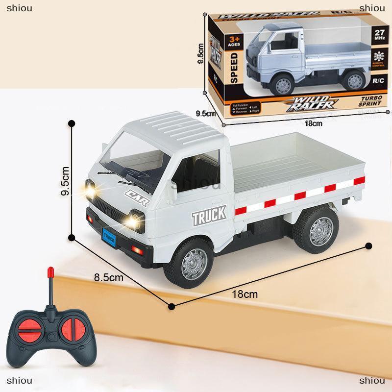 [COD] shiou 1:16 RC xe mô phỏng trôi xe tải leo núi LED ánh sáng haul hàng hóa điều khiển từ xa đồ chơi điện cho trẻ em - 3