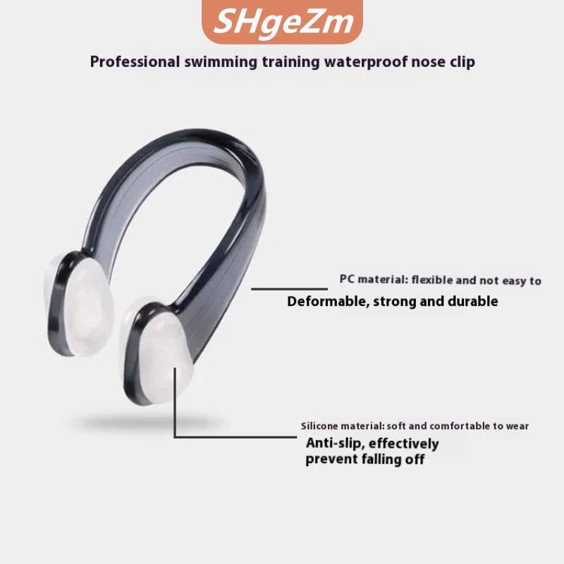 [COD] SHgeZm 10Pcs Màu Sắc Ngẫu Nhiên Tái Sử Dụng Mềm Silicone Bơi Mũi Clip Thoải Mái Lặn Lướt Sóng Bơi Clip Cho Người Lớn Trẻ Em