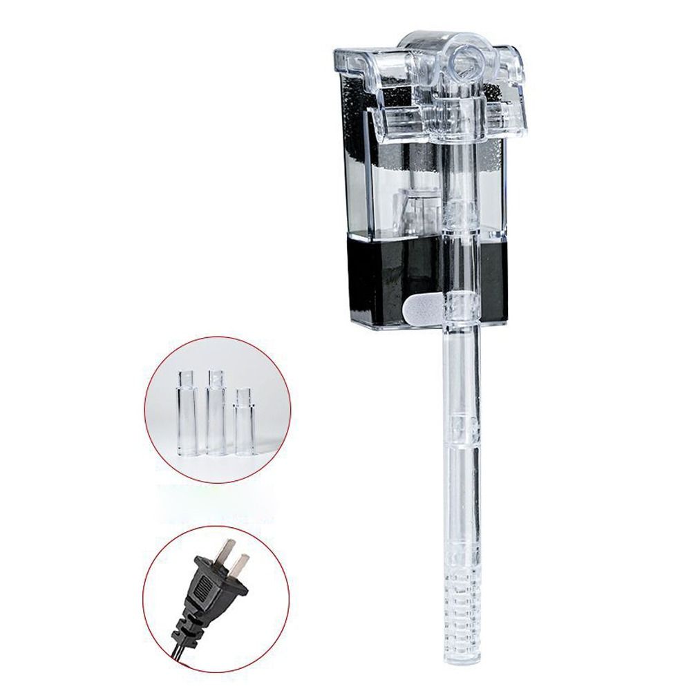 LETIGO USB/phích cắm Bộ lọc bể cá thác nước Gắn tường Trong suốt Lọc Chìm Bền Cân nhỏ Bộ lọc treo bể cá Nhà/văn phòng/cửa hàng - 2
