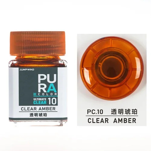 JUMPWIND PC01-PC11 18ml Lacquer Oil-based Paint PURA Clear Color Pigment Hand-painted Spraying Model Building Hobby Tools DIY