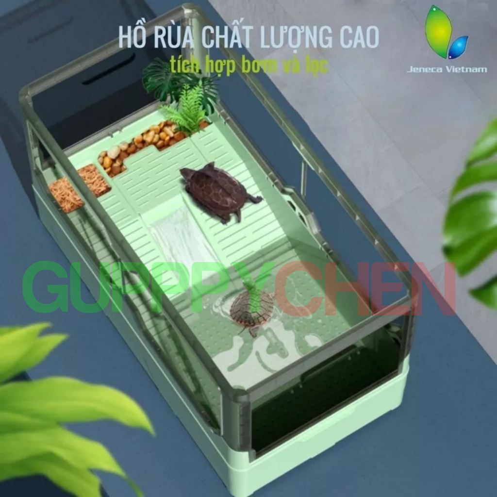 Hồ nuôi rùa thông minh tự động jeneca - gh 05 , gh 07 , gh 09 , gh 11