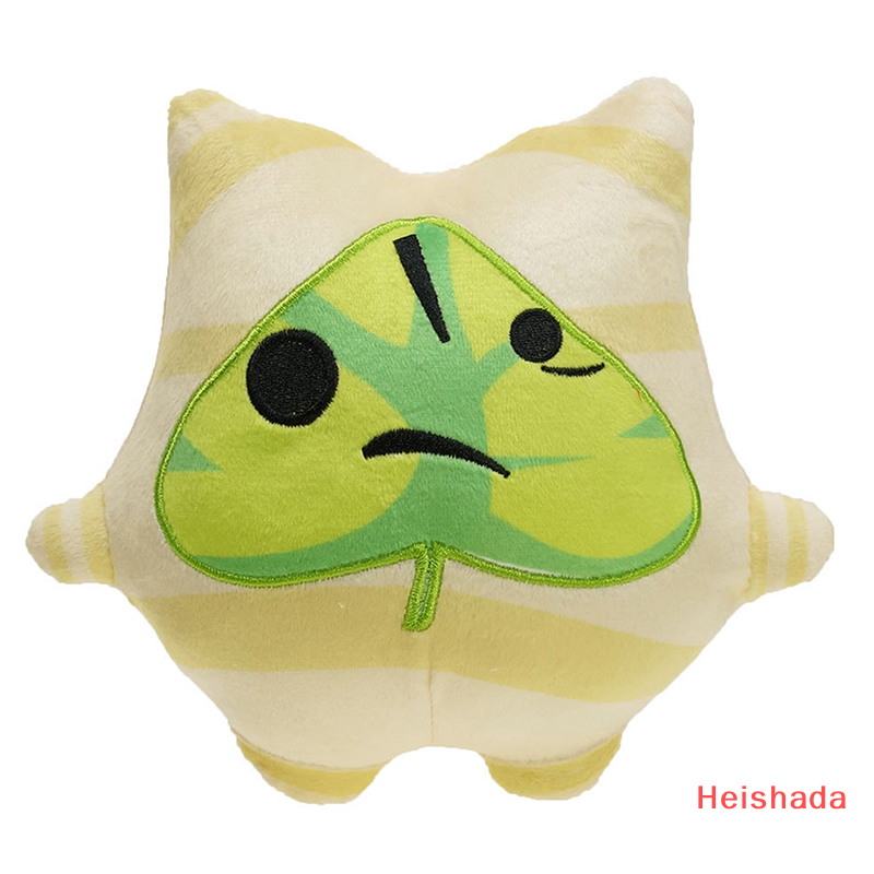 Heishada 16cm Makar korok đồ chơi sang trọng mềm nhồi thực vật trò chơi dễ thương hình Makar korok búp bê sang trọng cho trẻ em món quà sinh nhật người hâm mộ bộ sưu tập