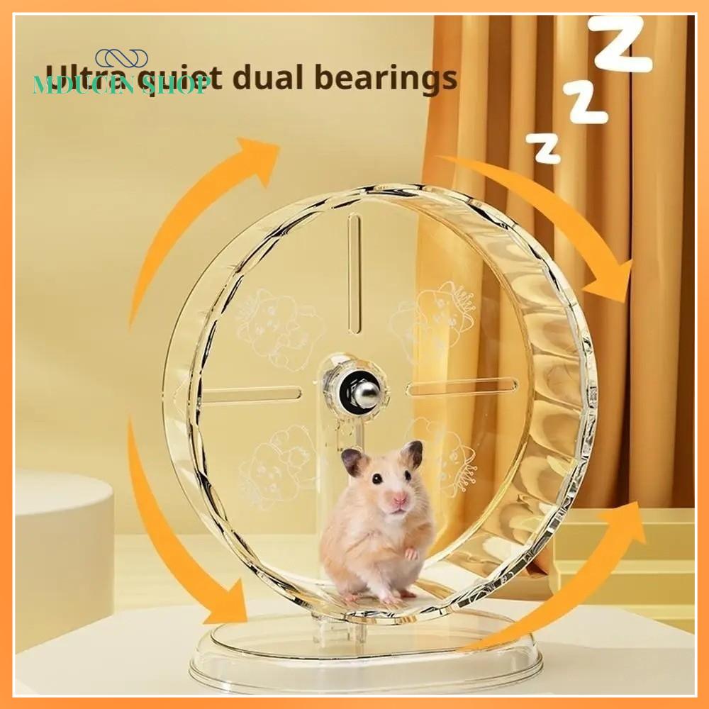MDUCIN SHOP 1pc Trong suốt Bánh xe chạy cho chuột hamster Dễ dàng tháo lắp Mở rộng Đồ chơi tập thể dục chạy Sạch sẽ Im lặng Đồ chơi thú cưng nhỏ Phụ kiện cho thú cưng