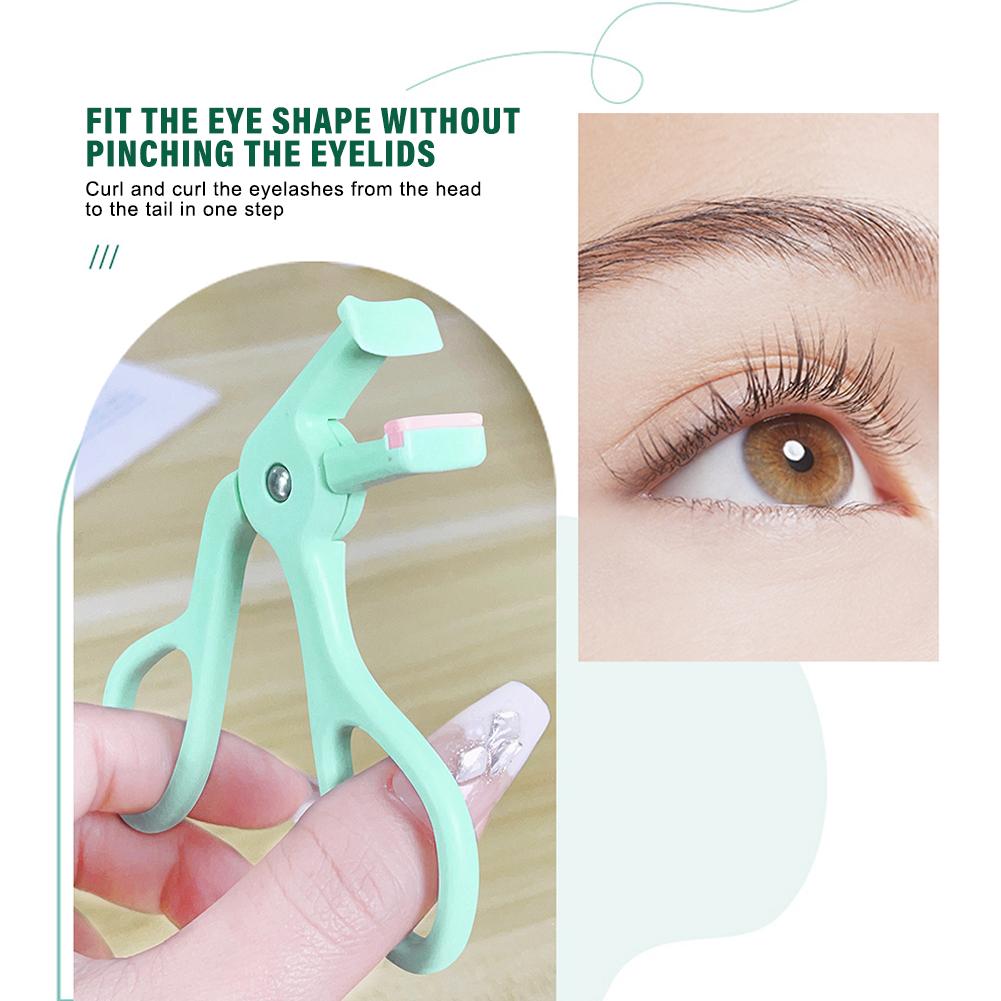 Partial Eyelash Curler Wide-angle Curling Lasting Portable Curler Tool Eyelash S7D4