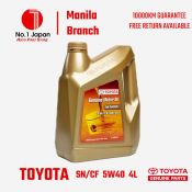 Toyota Genuine Full Synthetic Motor Oil 5W-40 4L In Stock