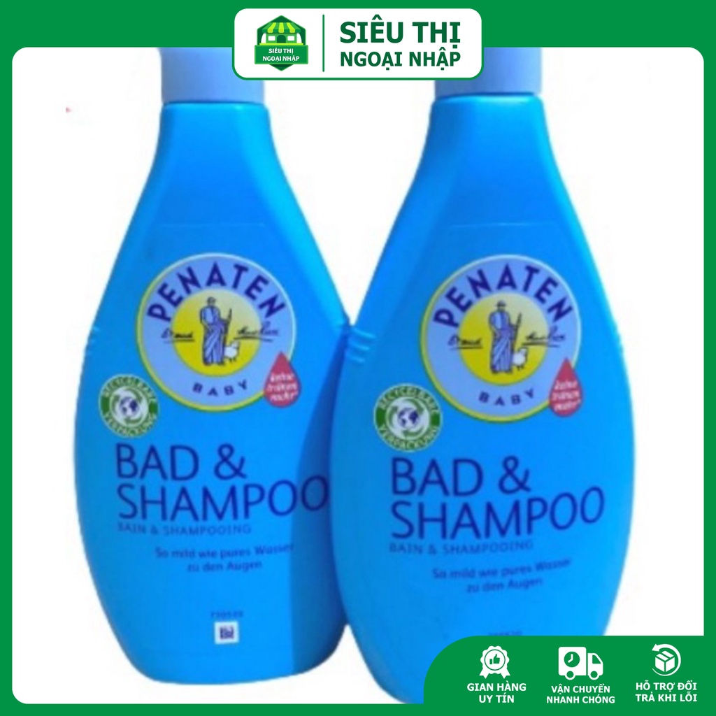 Sữa tắm gội chống cảm cúm Penaten Đức 400ml