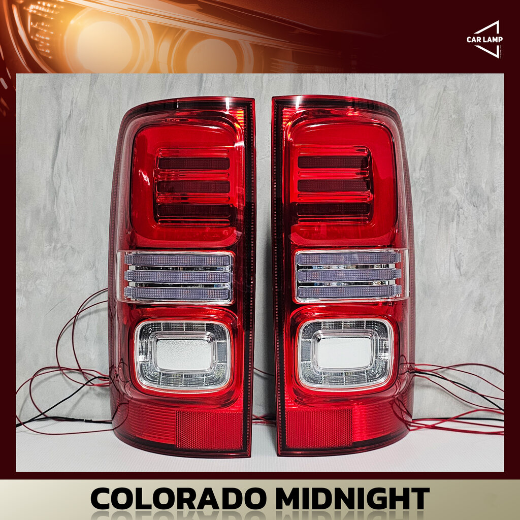 ไฟท้ายรถยนต์ COLORADO MIDNIGHT 2012 ขึ้นไป LS LT LTZ High Country (ราคาต่อคู่) ราคา 5,500 บาท*ส่งฟรี
